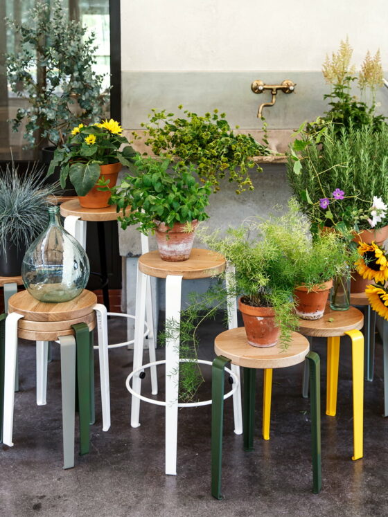 Tabouret Tiptoe Mi-Lou